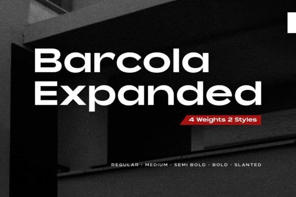 Barcola Expanded: A Font That Elevates Your Brand