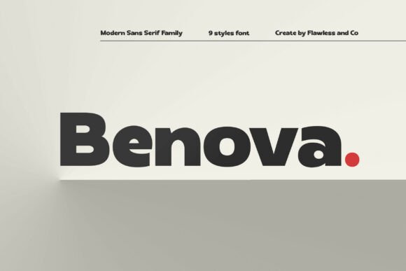 Benova: A Font for Business Clarity