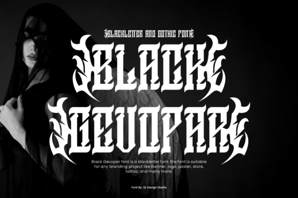 Black Gevopar: A Bold Blackletter Font for Editorial Design