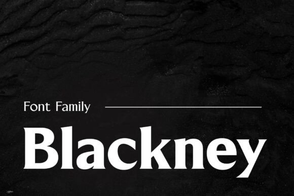Blackney Font Review: A Bold Serif for Modern Branding