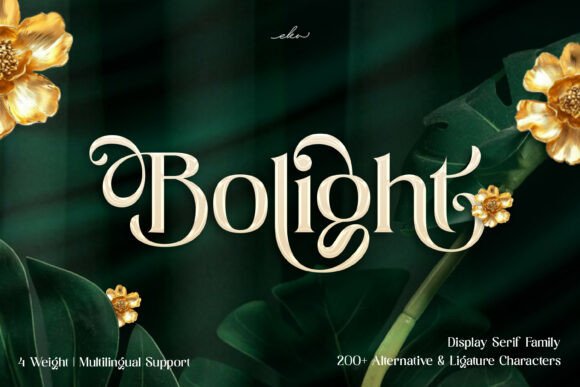 Bolight: A Serif Font for Modern Campaigns