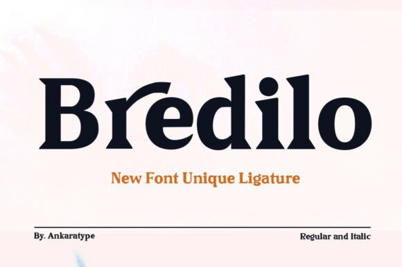 Bredilo: The Bold Serif Font for Scroll-Stopping Marketing