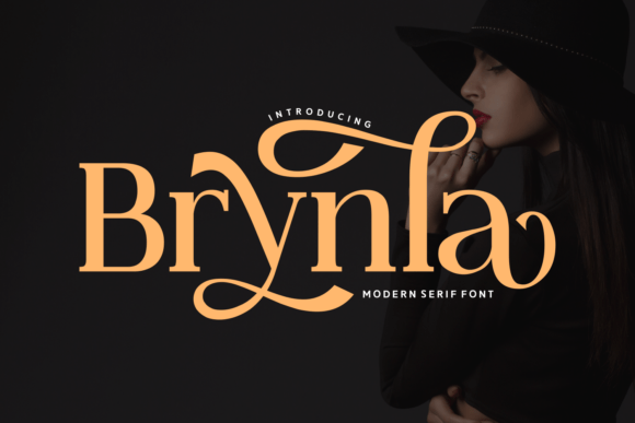 Brynla: A Modern Serif Typeface for Editorial Design