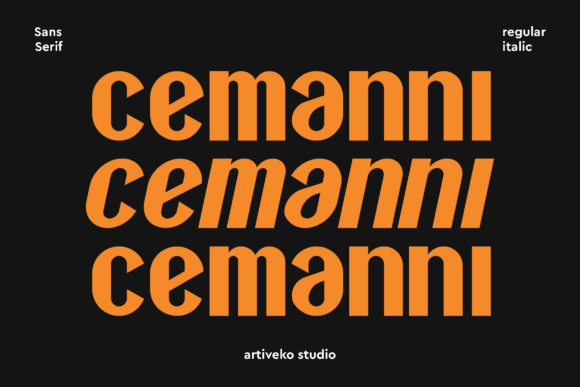 Cemanni Review: A Modern Sans Serif for Bold Branding