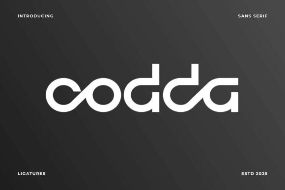 Codda: The Modern Sans Serif Font for Bold Craft Brands