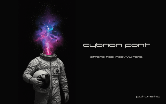 Cybrion: The Futuristic Typeface for Bold Digital Brands
