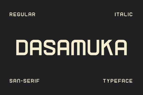 Dasamuka: The Bold Sans Serif Font for High-Impact Marketing
