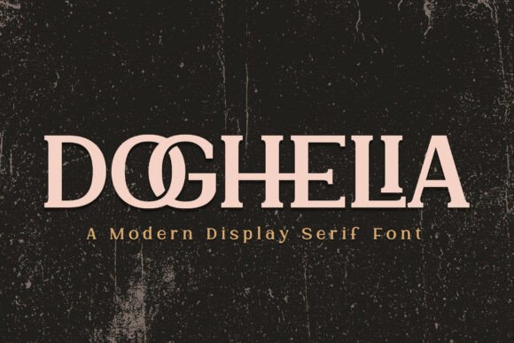 Doghelia: A Bold Serif Font for Modern Web Design