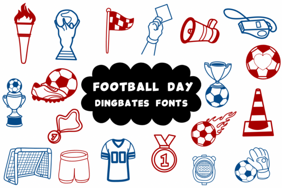 Football Day Font for Web Design