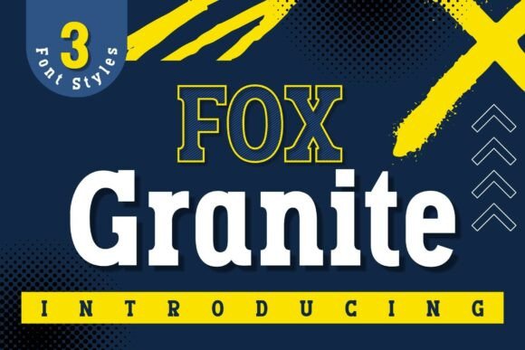 Fox Granite: The Slab Serif Font That Elevates Small Business Branding