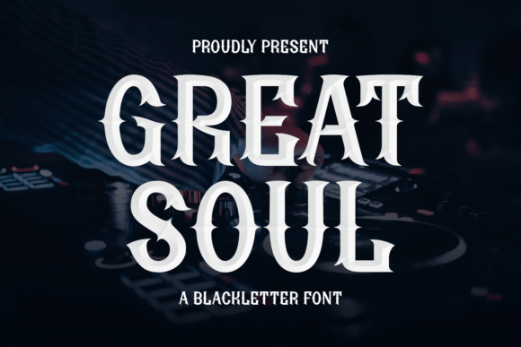 Great Soul: A Bold Typeface for Digital Campaigns