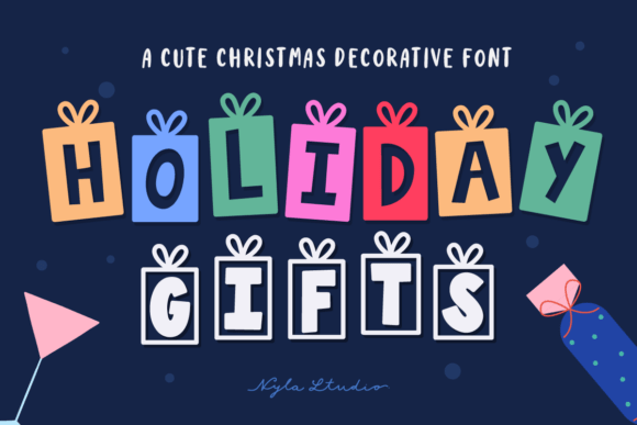 Holiday Gifts Font
