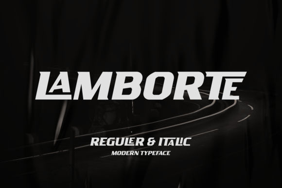 Lamborte Typeface: Bold Power for Modern Craft Brands