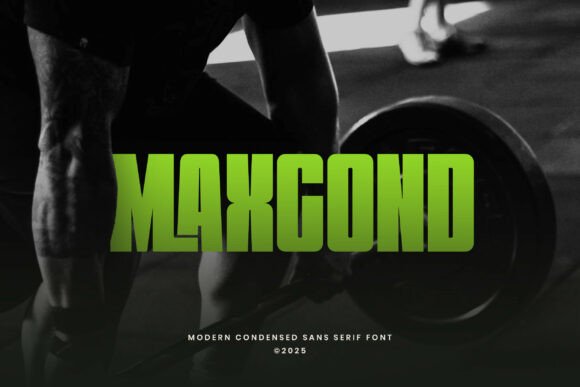Maxcond: A Bold Font for Business