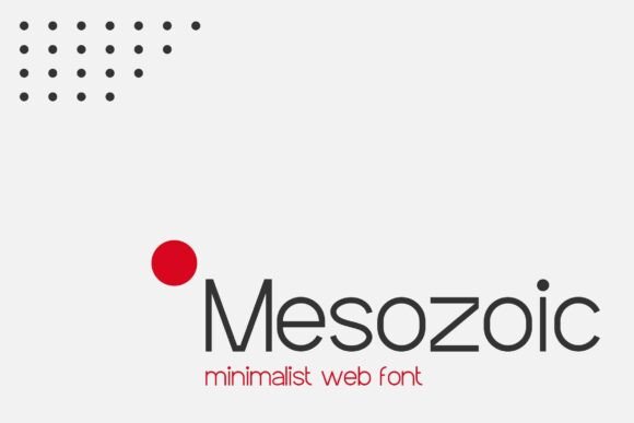 Mesozoic: The Bold Sans Serif Font for Clear Campaigns