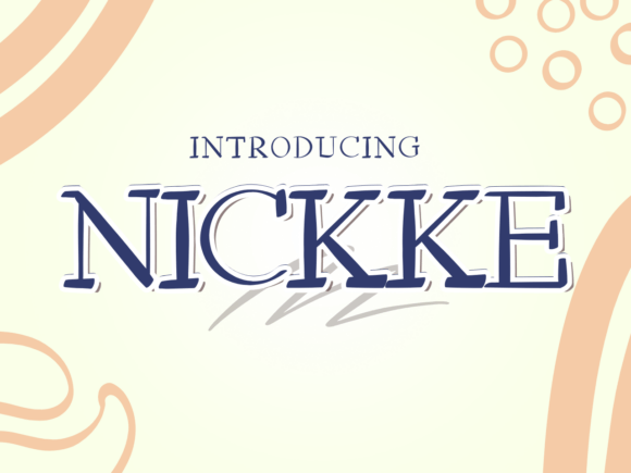 Nickke Font Review: A Bold Serif for Modern Branding
