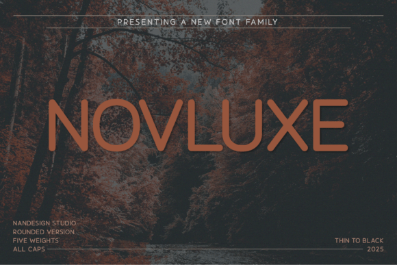 Novluxe Rounded: The Modern Typeface for Clear Branding