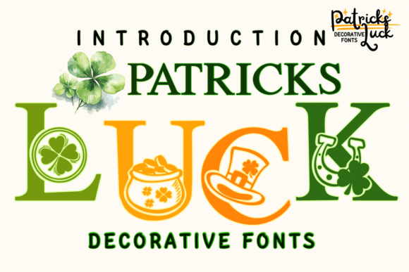 Patrick's Lucky Font for Business Style