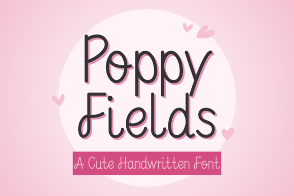 Poppy Fields: A Playful Typeface for Bold Branding