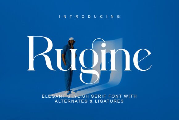 Rugine: A Timeless Serif Typeface for Editorial Design