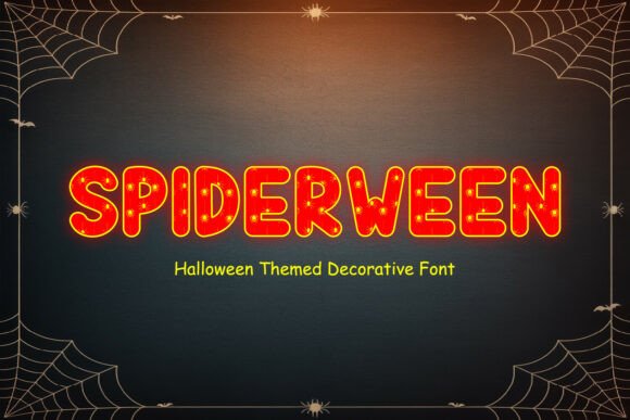 Spiderween Font Review: A Spooky Typeface for Bold Branding