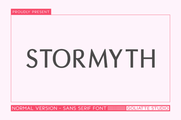 Stormyth: The Modern Typeface That Sharpens Your Campaign Visuals